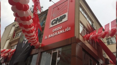 Ordu'da CHP tekilat korona sebebiyle kapatld