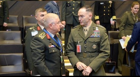 Orgeneral Güler, Dunford ile görüştü