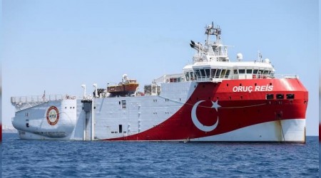 Oruç Reis'in Doğu Akdeniz'deki çalışma süresi uzatıldı