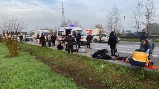 Otomobil yolcu minibsne arpt, ortalk sava alanna dnd: 17 yaral