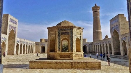 zbekistandan Buhara turizmi iin atlm