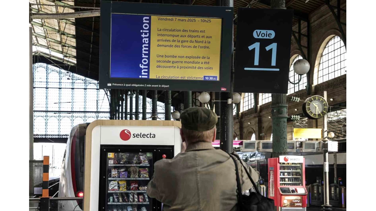 Paris'te 2. D�nya Sava��'ndan kalma bomba bulundu