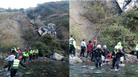 Peru'da otobs uuruma dt: 29 l, 22 yaral