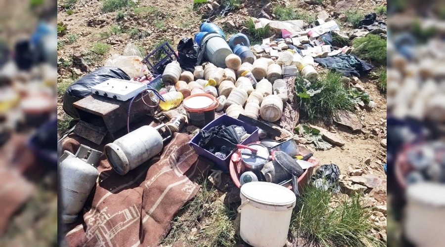 PKK’ya ait sığınak imha edildi