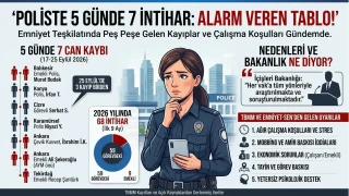 Poliste 5 g�nde 7 �l�m: Bakanl�k ne diyor?