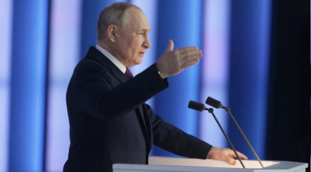 Putin: 'Savaşı biz başlatmadık... Silahsızlanma anlaşmasını askıya alıyoruz'