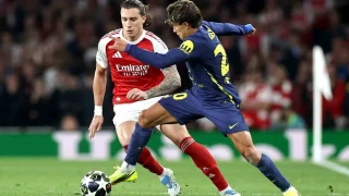 �ampiyonlar Ligi'nde ilk finalist Arsenal