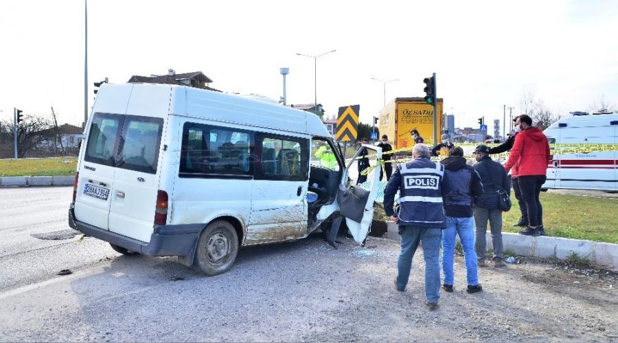 Samsun-Ordu karayolunda deh�et anlar�
