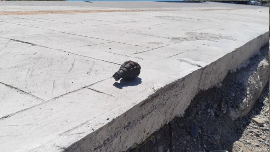 Samsun'da el bombas bulundu