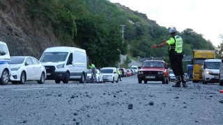 Samsun'da taş ocağında patlama