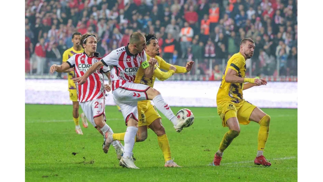 Samsunspor'dan Eyüpspor karşısında altın galibiyet