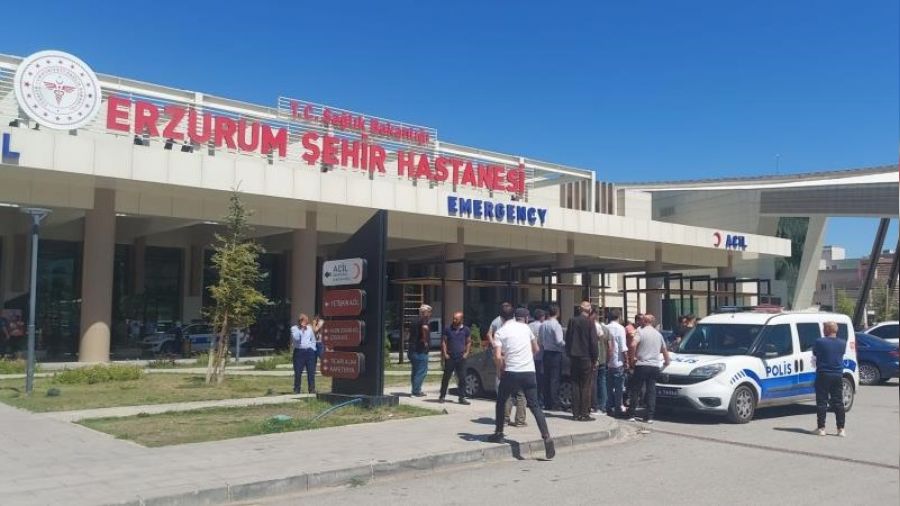 �ehir hastanesinde b�y�k kavga   