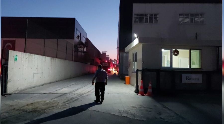 Silivri'de geri dnm fabrikasnda yangn