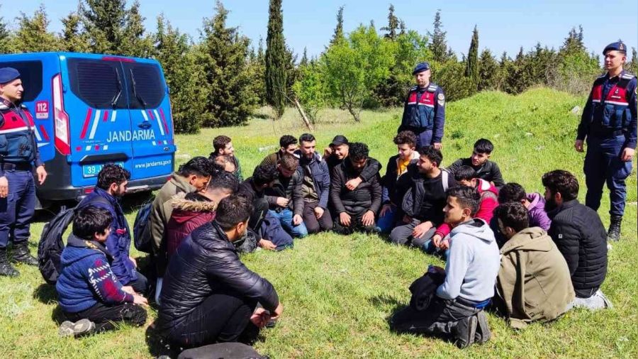Snr tanmyorlar... Krklareli'nde 156 kaak gmen yakaland