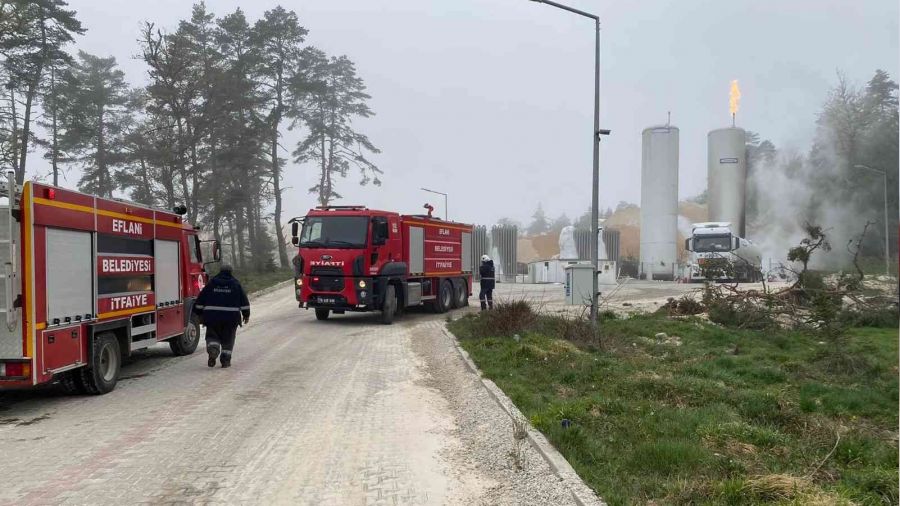 �i�ecam i�letmesinde korkutan yang�n