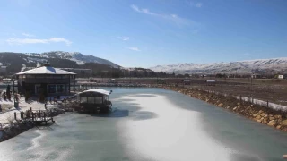 Sivas buz kesti: Eksi 13 derece