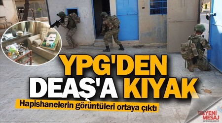 Skandal grntler... YPG'den DEA'a kyak