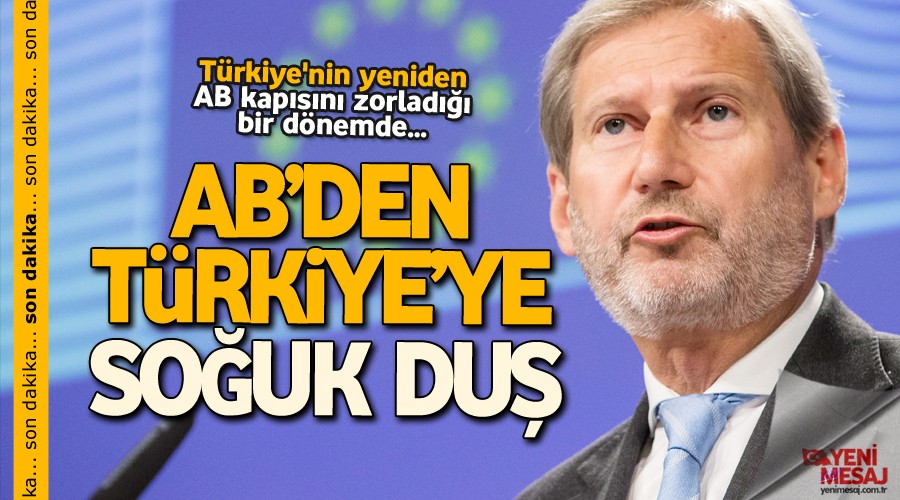 Son dakika... AB'den Türkiye'ye soğuk duş