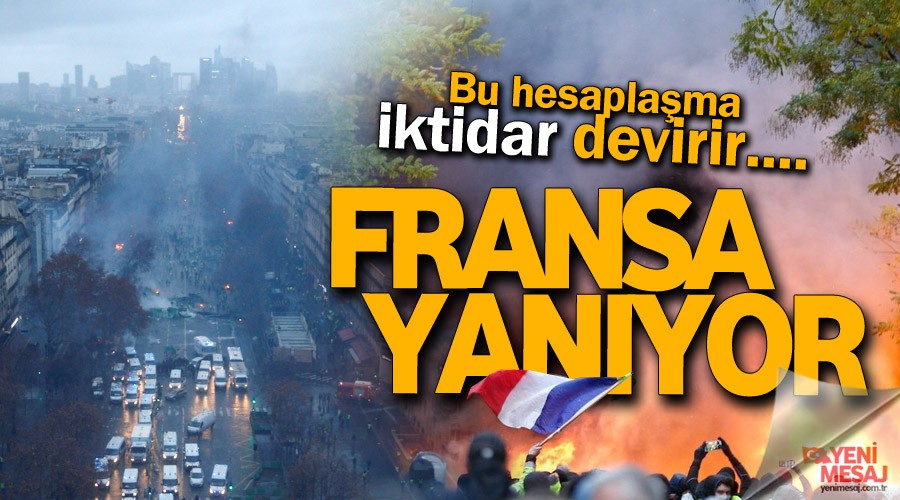 Son dakika... Fransa'da kılıçlar çekildi