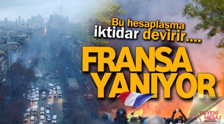 Son dakika... Fransa'da kılıçlar çekildi