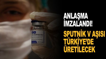 Sputnik V as Trkiye'de retilecek