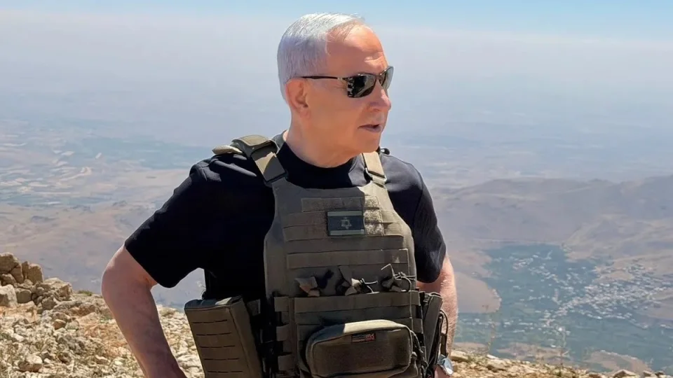 Suriye, Netanyahu'nun �srail'in i�gal etti�i Suriye topra�� olan �eyh Da��'na gitmesini k�nad�