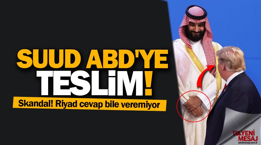 Suud, ABD'ye teslim olmu�