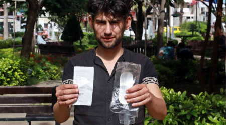 Tarihi geçmiş sandviç hastanelik etti