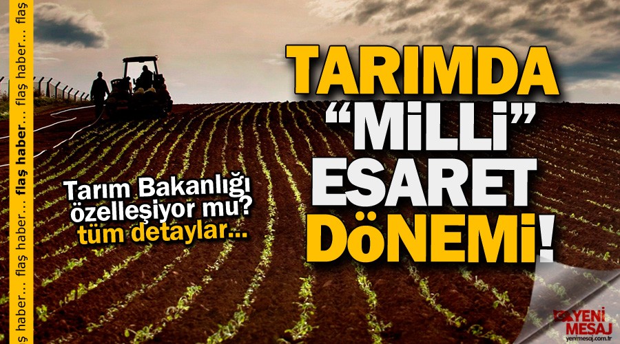 Tarmda 'milli' esaret!