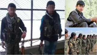 Terör örgütünden çocuk istismarı