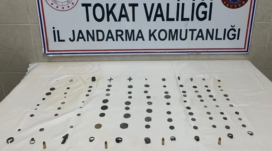 Tokat'ta 127 par�a tarihi eser ele ge�irildi