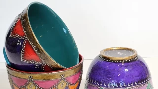 Topraa sanat dokunuu seramik ortaya karyor