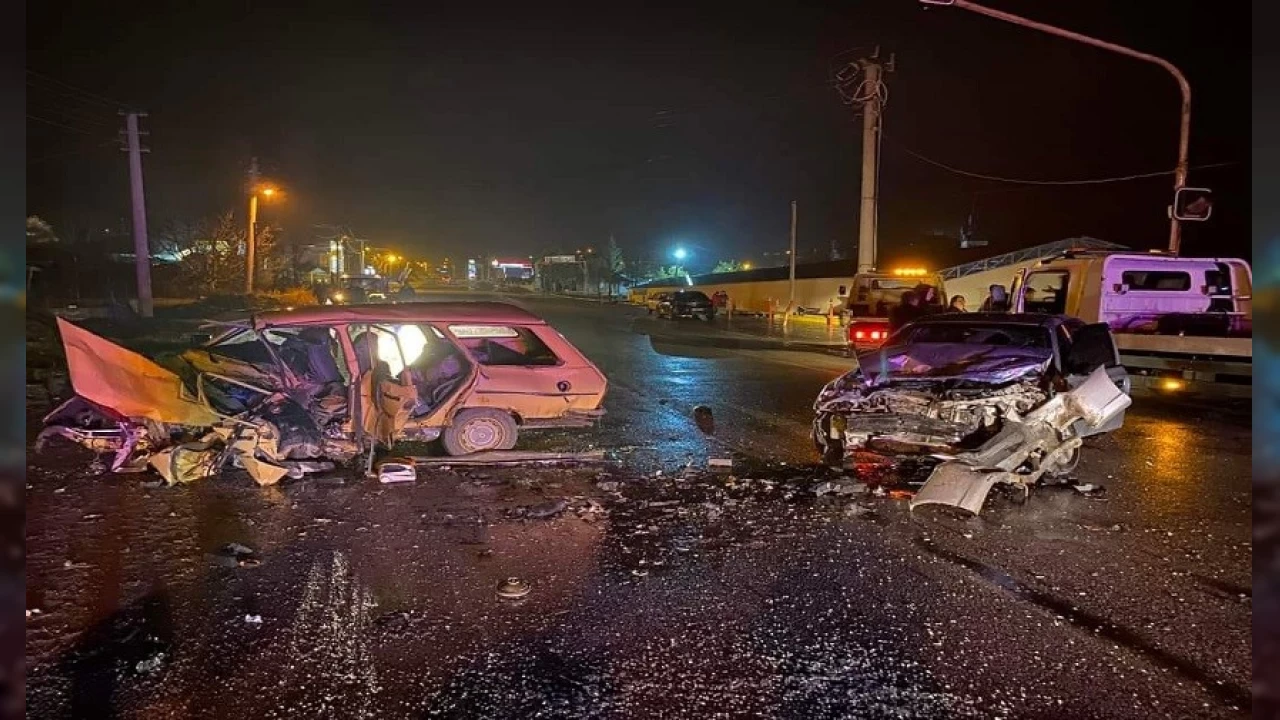 Tosya'da trafik kazası: 2 yaralı