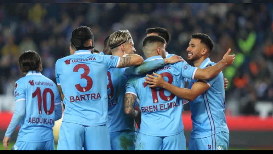 Trabzonspor evinde moral buldu