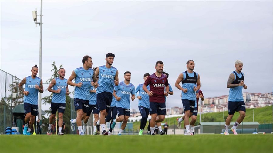 Trabzonspor salonda çalıştı
