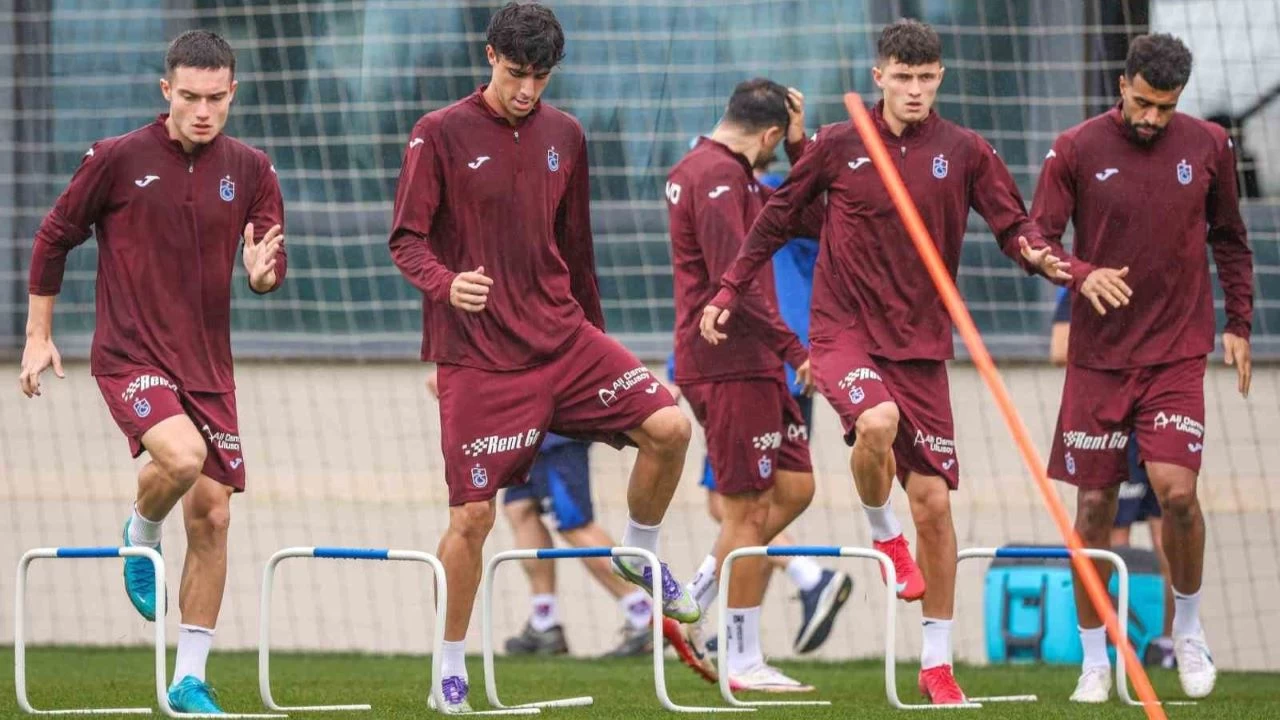 Trabzonspor, Samsunspor ma�� haz�rl�klar�na ba�lad�