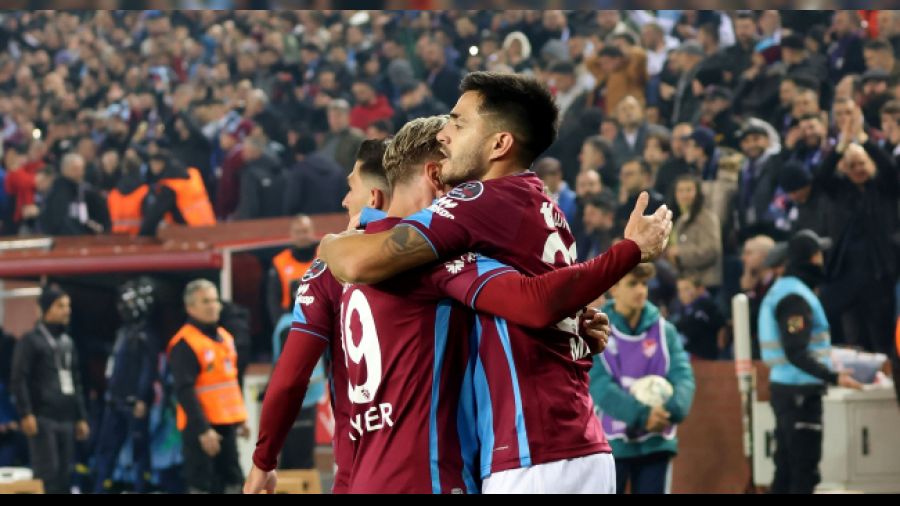 Trabzonspor zirve yarışına ortak oldu