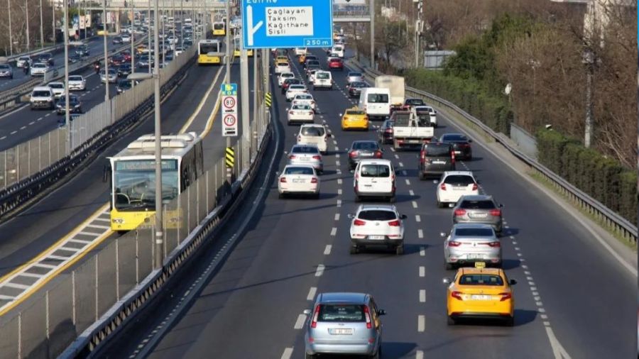 Trafiğe kaydı yapılan taşıt sayısı yüzde 15.5 azaldı