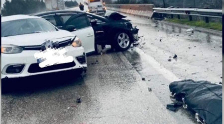 Trafik kazasında polis memuru hayatını kaybetti