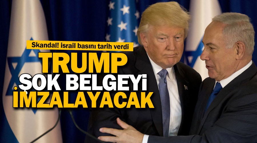 Trump �ok belgeyi imzalayacak