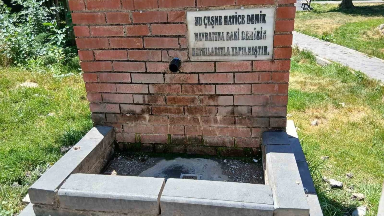 Tunceli'de yoğun bakteri tespit edilen çeşme kapatıldı