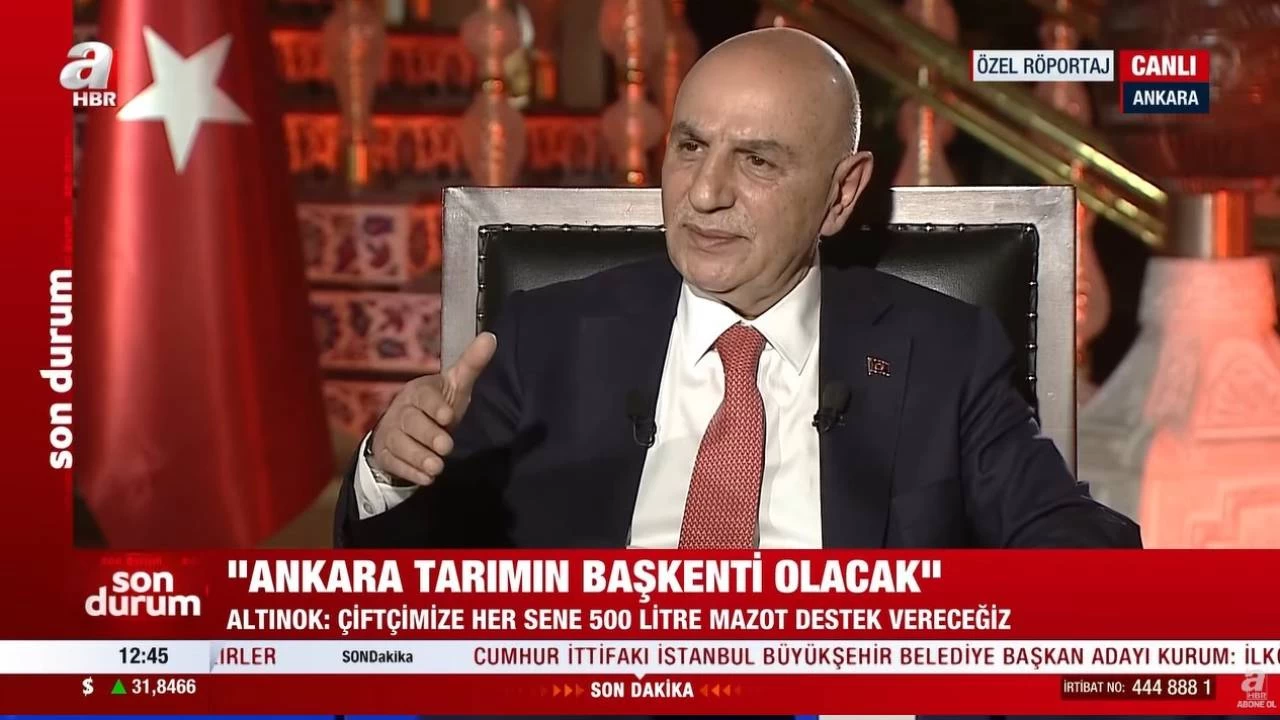 Turgut Altınok, anketlerde 3-4 puan önde olduğunu iddia etti