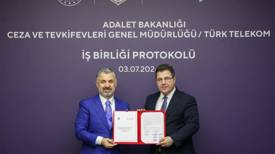 T�rk Telekom ile Ceza ve Tevkifevleri Genel M�d�rl����nden yapay zek� ve dijital d�n���mde milli teknoloji hamlesi