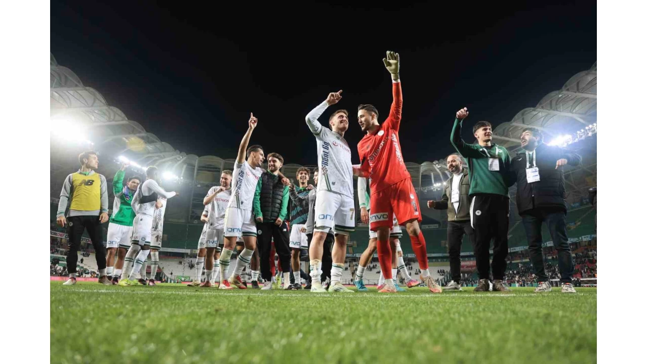Türkiye Kupası'nda ilk yarı finalist Konyaspor