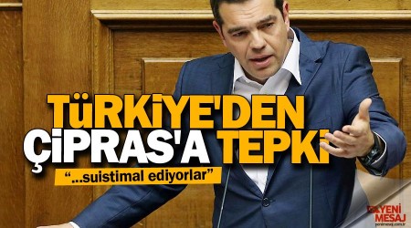 Trkiye'den ipras'a tepki