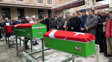 Uzman avu ve ailesi son yolculuuna uurland