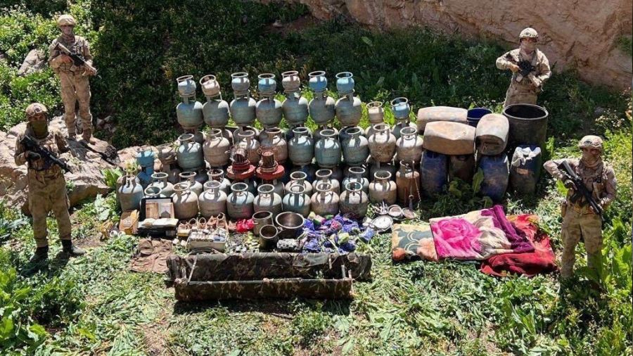 Van'da 6 kilo amonyum nitrat ele ge�irildi