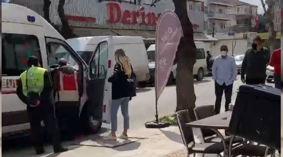 Yalova'da pozitif hastalar gezerken yakaland�