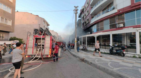 Yatağan'da korkutan yangın