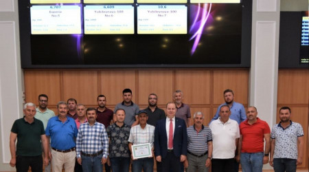 Yeni mahsul buğday borsada
